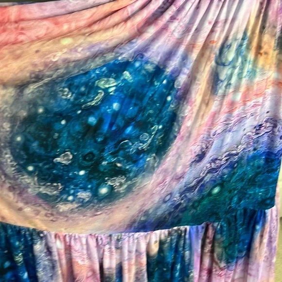 Blackmilk Jupiter Sheer Midaxi Dress ~ LIMITED Size Large - Picture 6 of 12